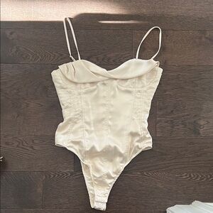 Elegant Cream Body Suit